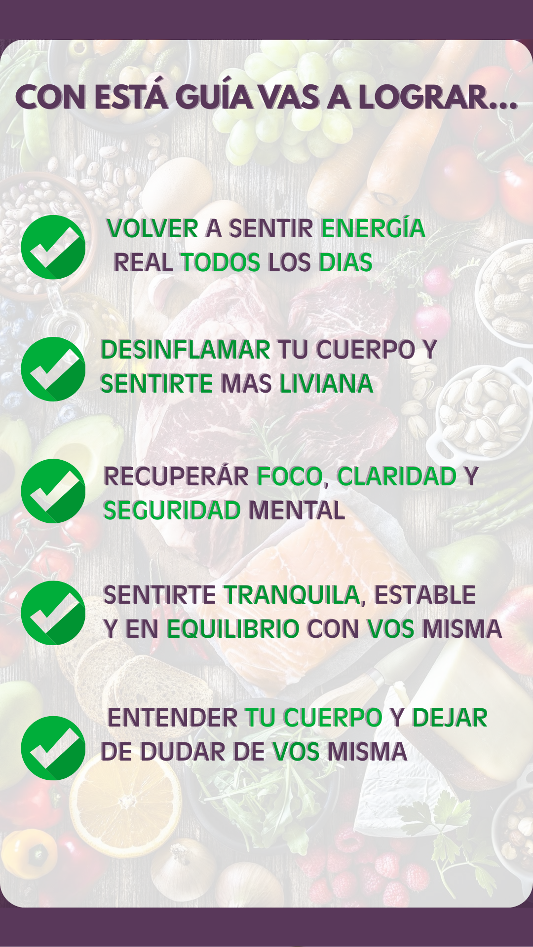 Guía de Equilibrio Hormonal con Alimentos Reales +800 recetas funcionales 🌸